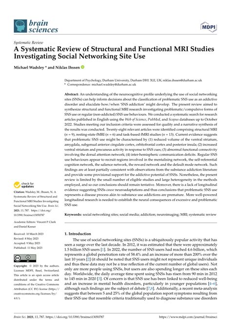 A systematic review of structural and functional magnetic .